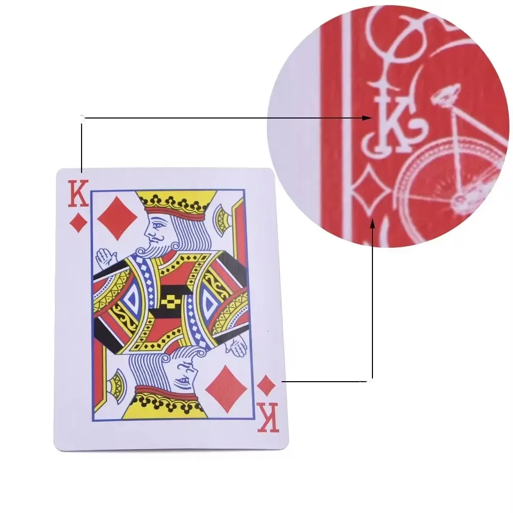 Board Game Ranking - Секретные маркированные покерные карты, прозрачные игральные