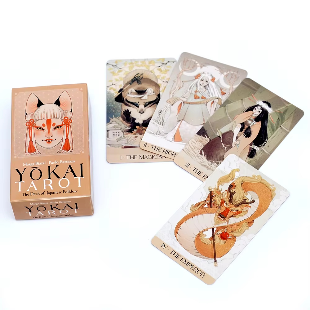Board Game Azul - Колода Таро Yokai, карты Таро, укорененные