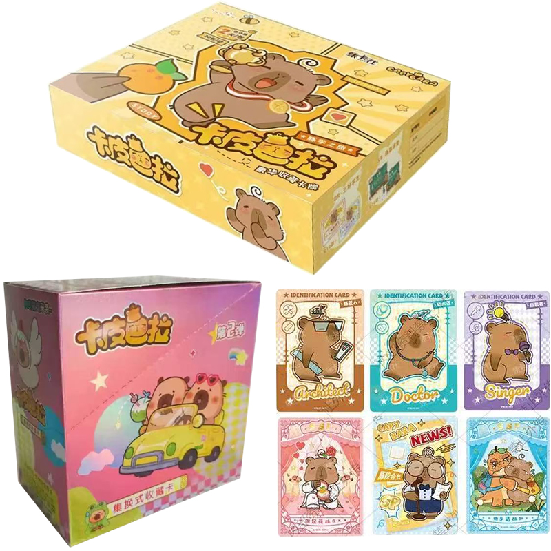 Board Game Box - Капибара Card Fun CCG, коллекция аниме,