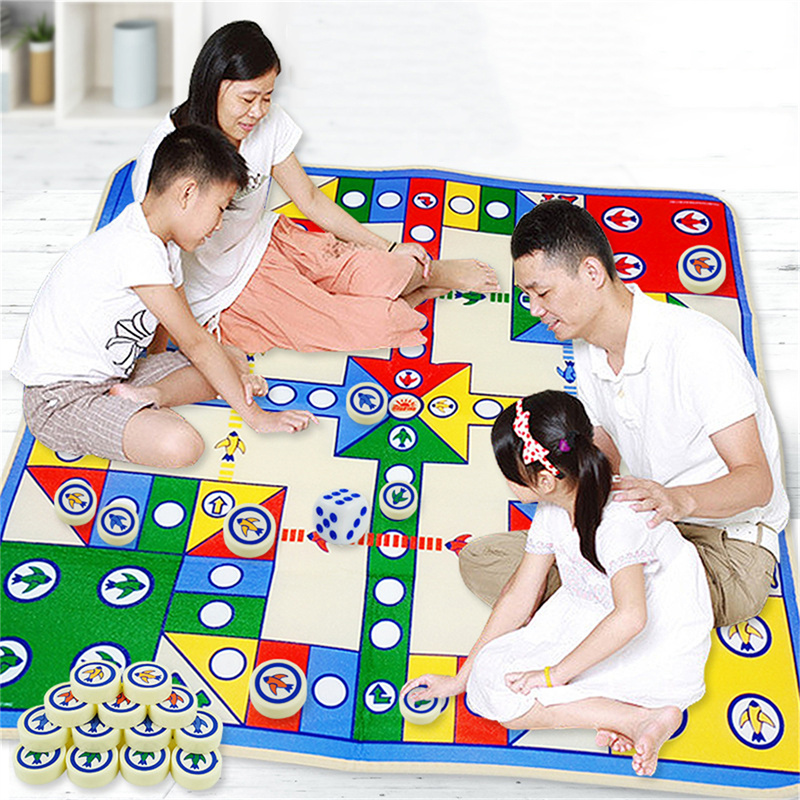 Board Game Path - Большой ковер-игра «Летающие шахматы» для вечеринок,