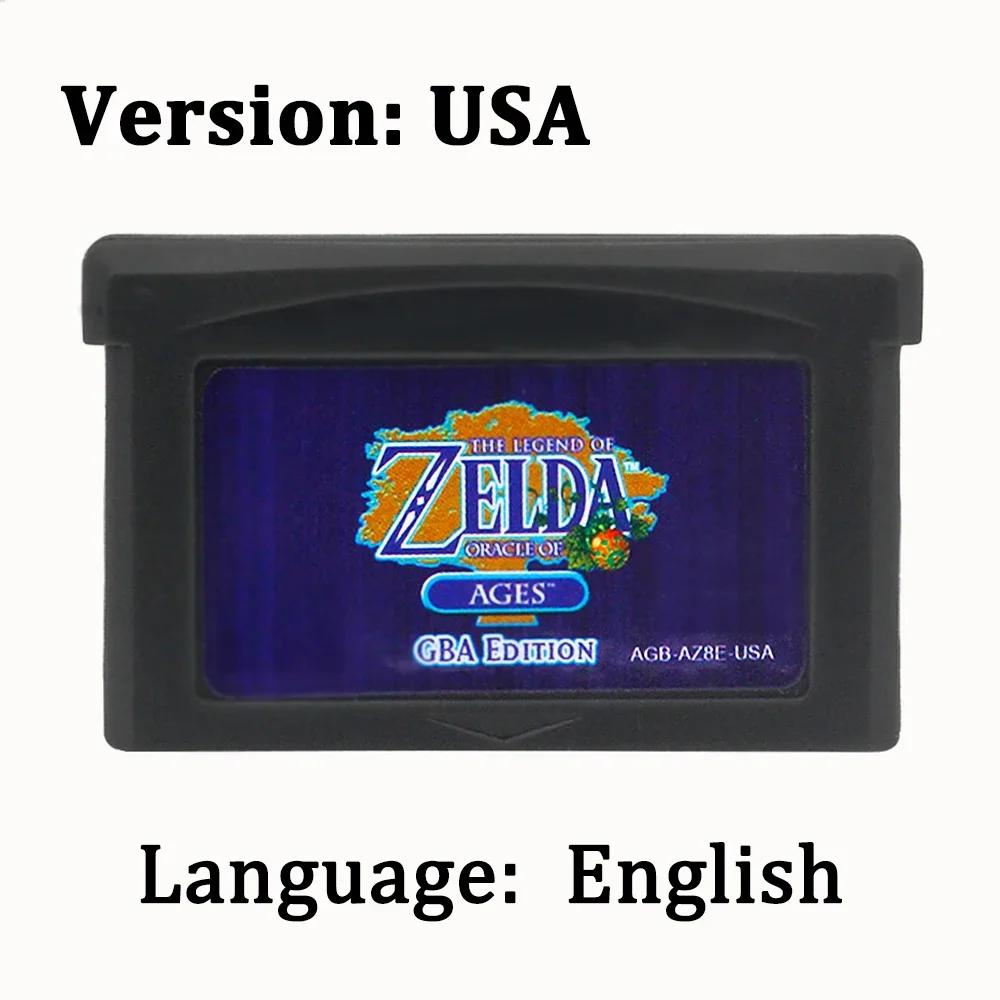 Новый игровой картридж GBA, 32 – обзор и цена Board Game Zelda