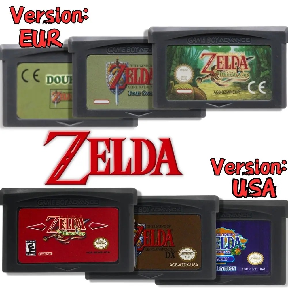 Игровая карта GBA для 32-битно – обзор и цена Board Game Zelda