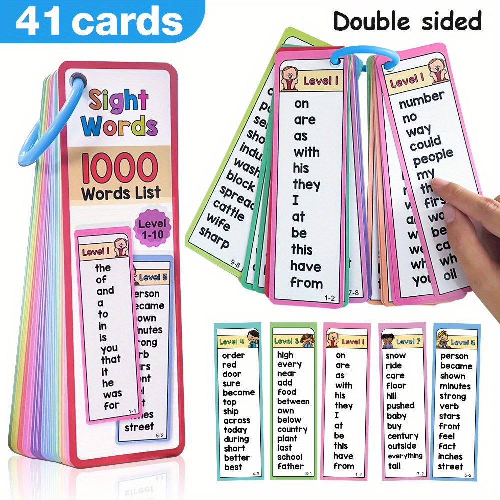 Флэш-карты со словами 1000 для – обзор и цена Board Game Education