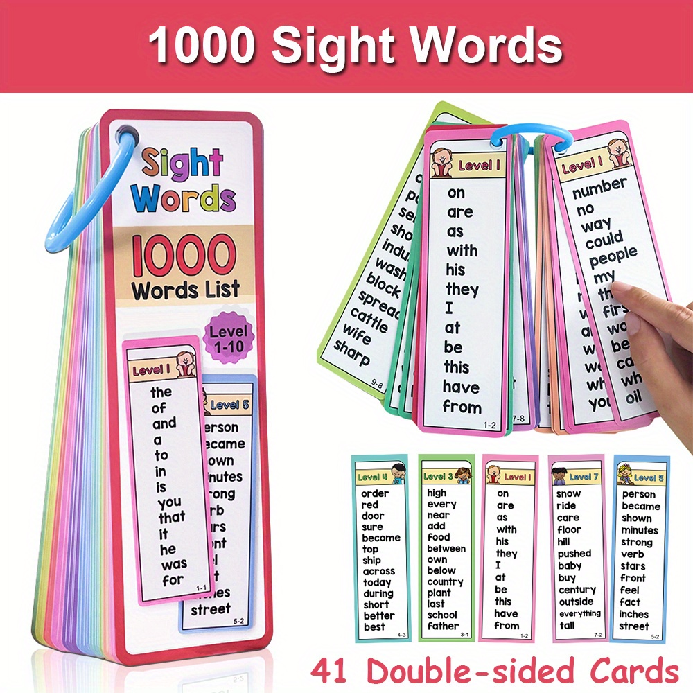 Флэш-карты со словами 1000 для – обзор и цена Board Game Education