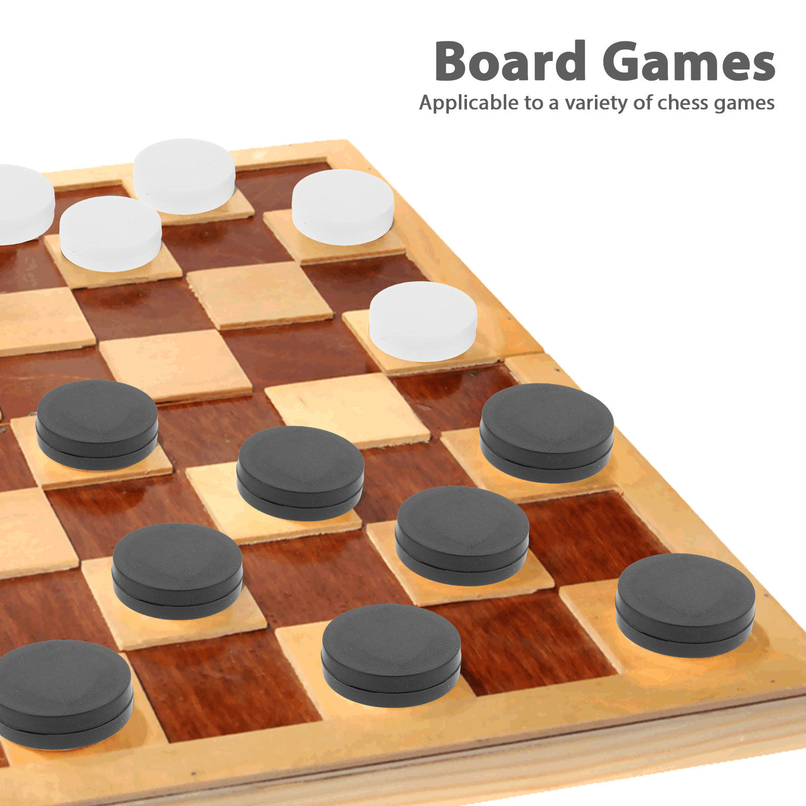 30 штук пластиковых шашек, кру – обзор и цена Board Game Store